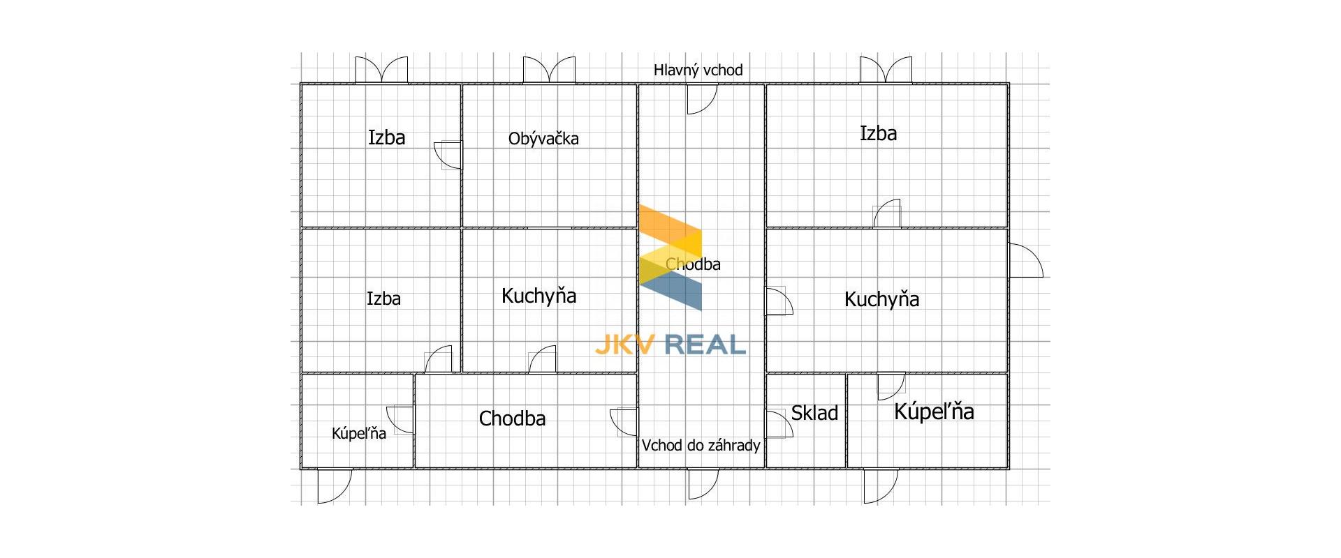 JKV REAL | Ponúkame na predaj rodinný dom v lukratívnej časti centra mesta Levice