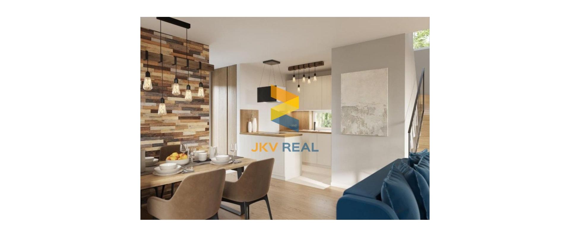 JKV REAL / ZNÍŽENÁ CENA / Atraktívna NOVOSTAVBA nízkoenergetického rekreačného domu so záhradou