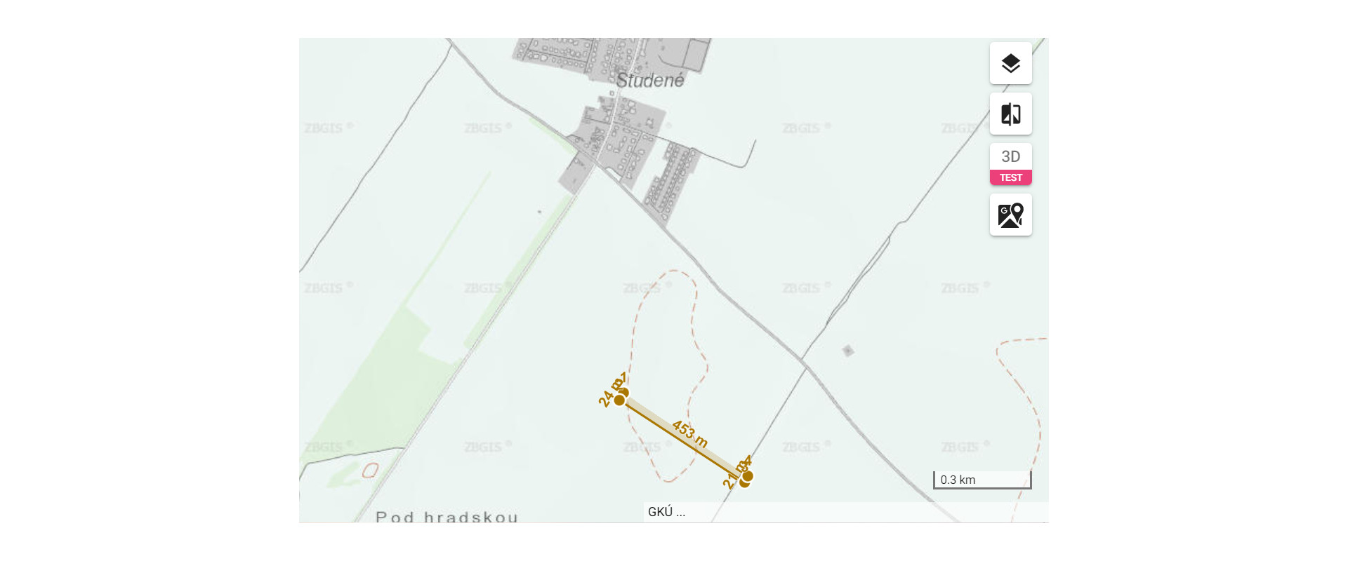 Pozemok 10.074 m2 s prístupom - Most p. BA - Studené | JKV REAL