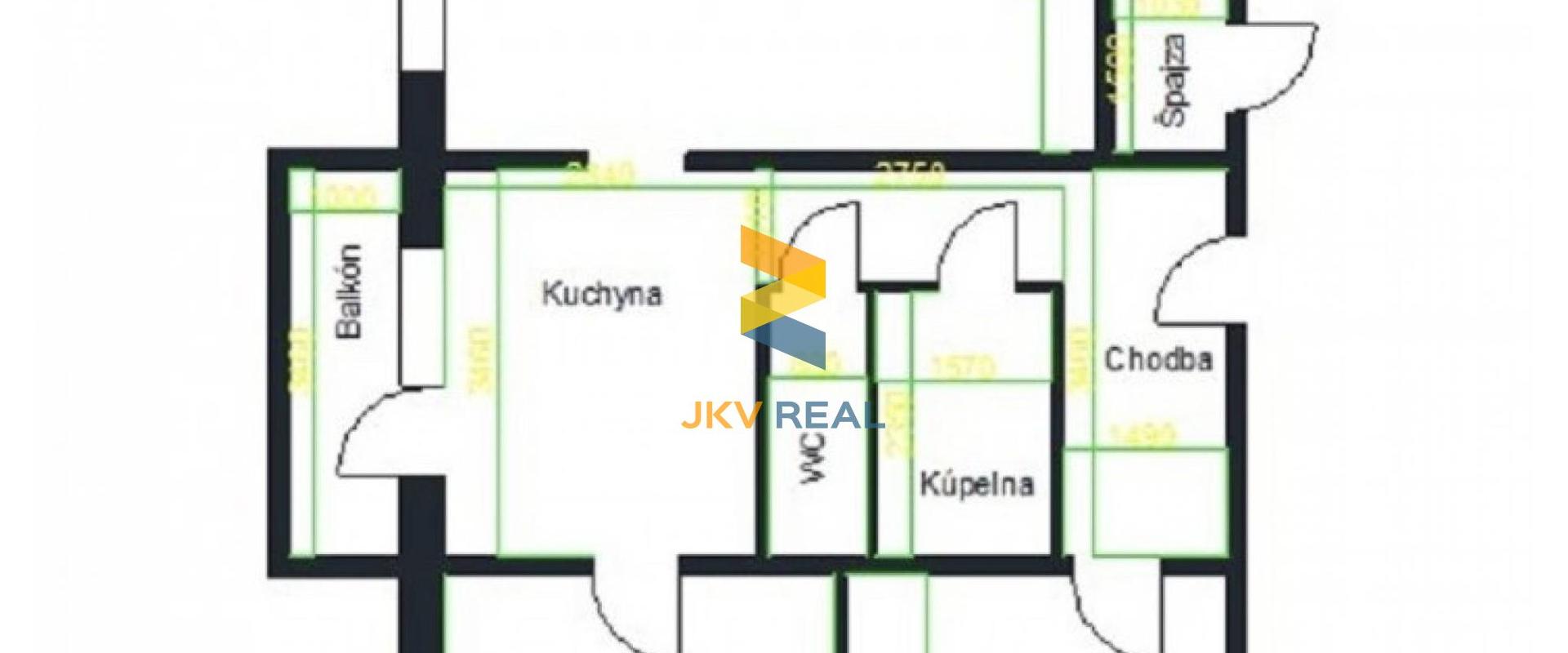 3-izbový zariadený byt - centrum Senec s lodžiou a pivnicou