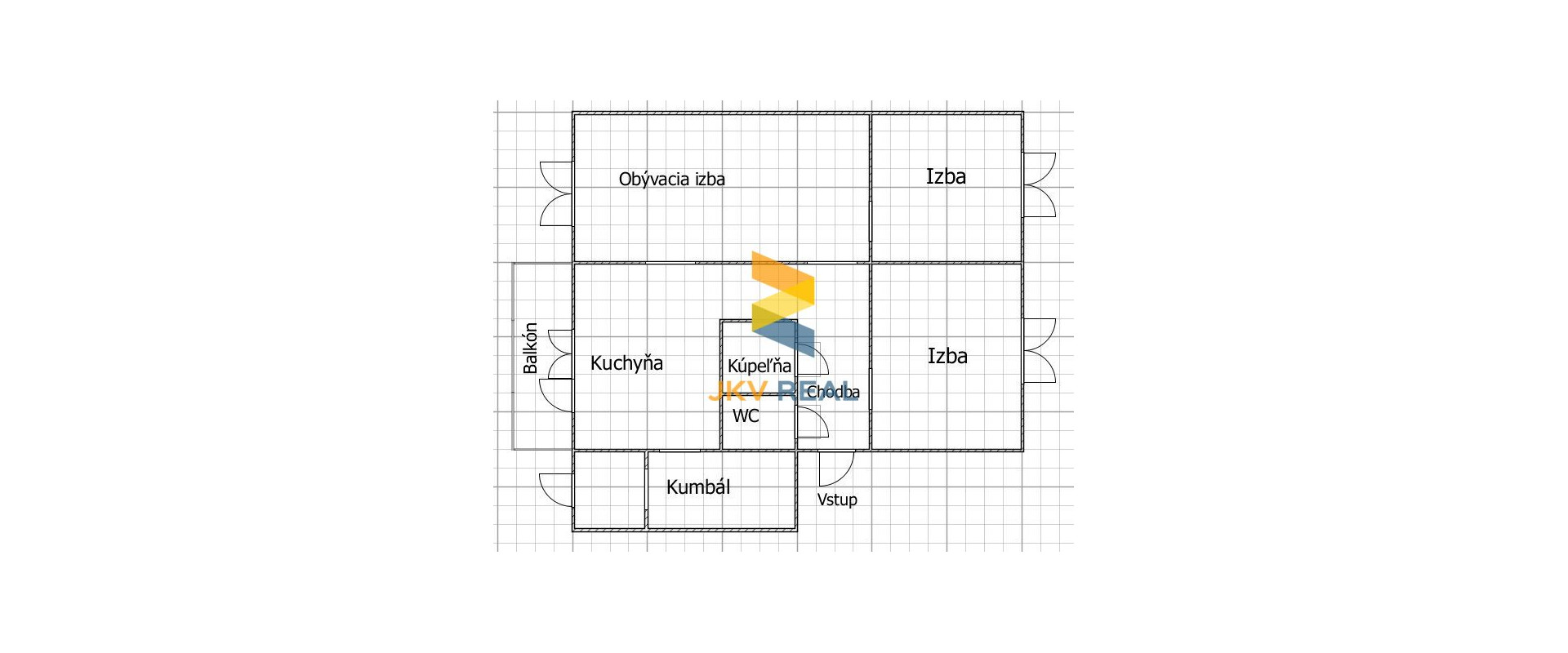 JKV REAL | Ponúkame na predaj veľkometrážny 3-izbový byt v Leviciach