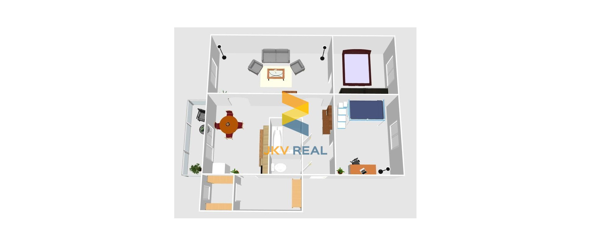 JKV REAL | Ponúkame na predaj veľkometrážny 3-izbový byt v Leviciach