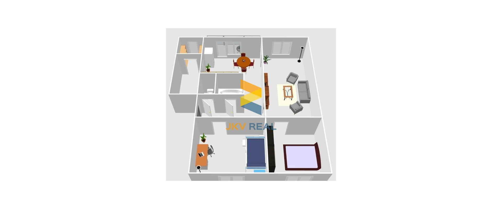 JKV REAL | Ponúkame na predaj veľkometrážny 3-izbový byt v Leviciach