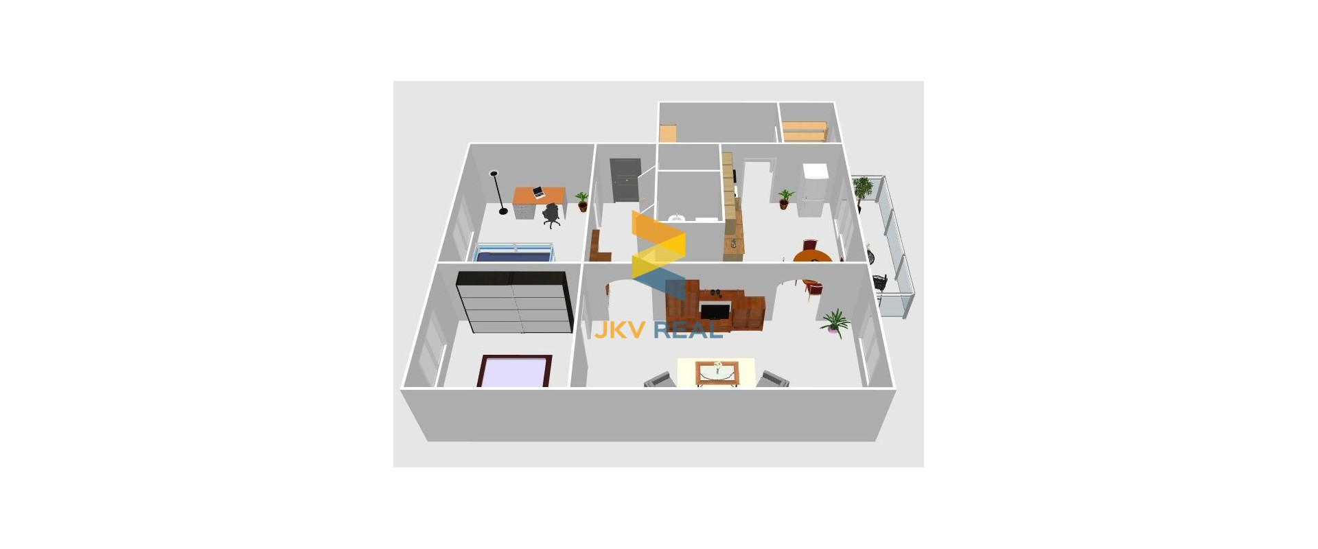JKV REAL | Ponúkame na predaj veľkometrážny 3-izbový byt v Leviciach