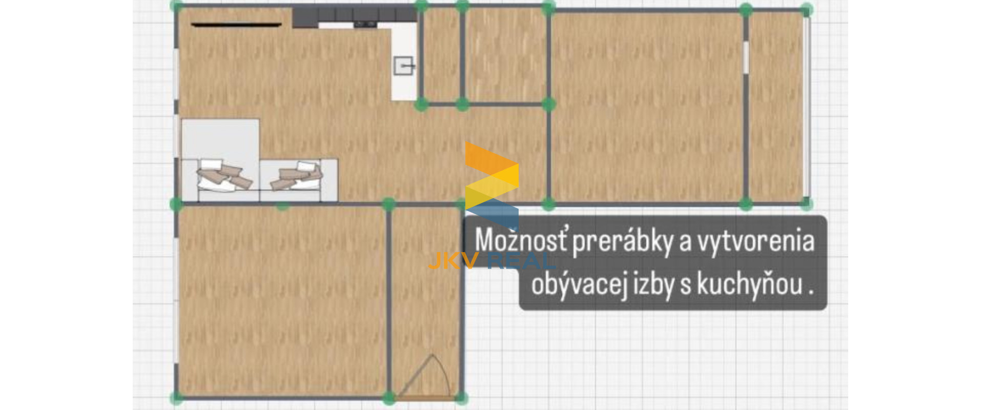 Znížená cena !! PREDAJ - 3-izbového bytu - PODUNAJSKÉ BISKUPICE