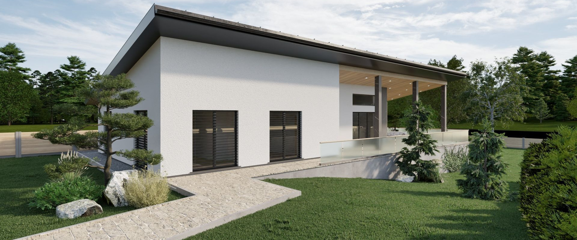 JKV REAL I Novostavba rodinného domu s kompletným dokončením Interiéru a Exteriéru - Krškany