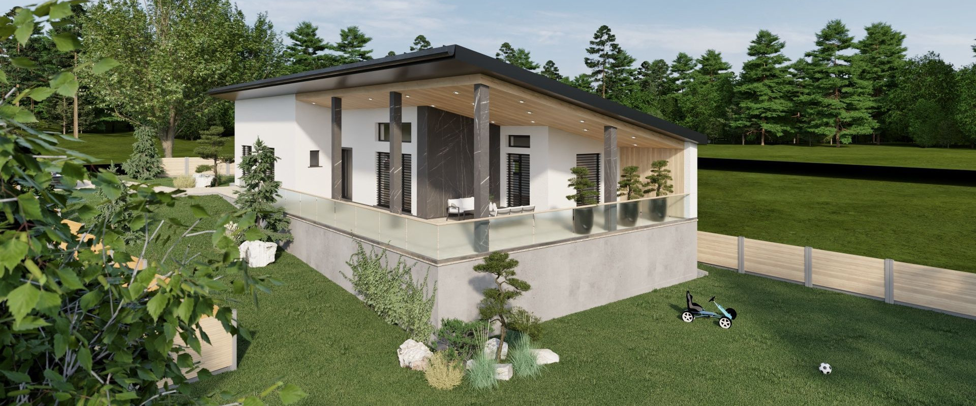 JKV REAL I Novostavba rodinného domu s kompletným dokončením Interiéru a Exteriéru - Krškany