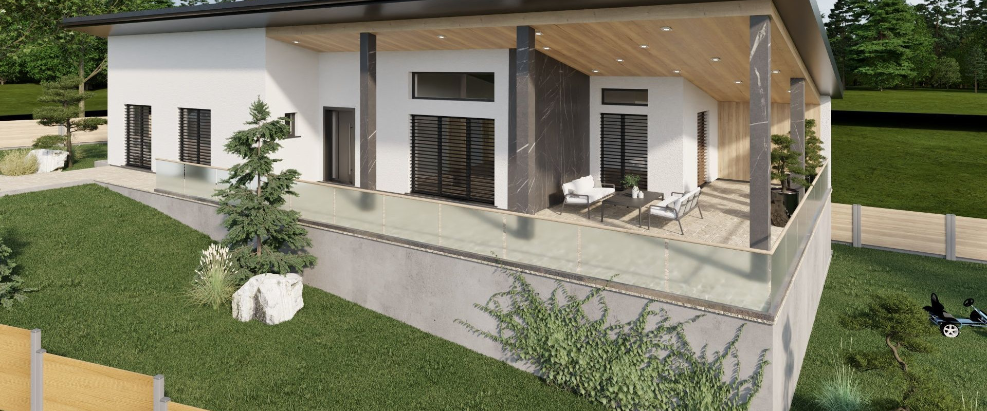 JKV REAL I Novostavba rodinného domu s kompletným dokončením Interiéru a Exteriéru - Krškany