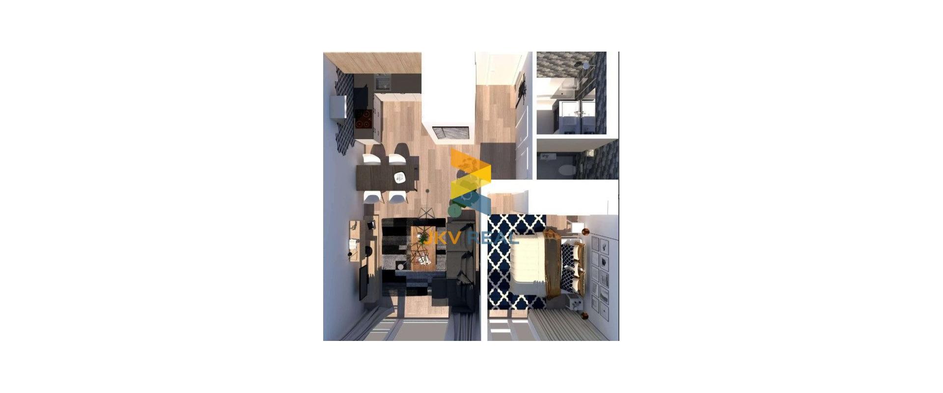 REZERVOVANÝ! 2-IZB.BYT + BALKÓN, NOVOSTAVBA, STUPAVA, 135000 EUR