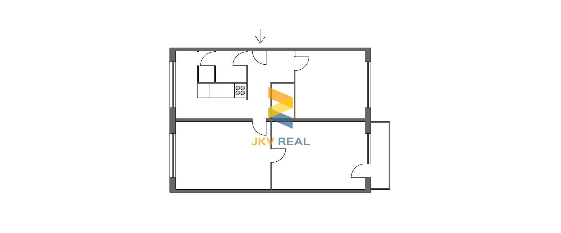 ZNÍŽENÁ CENA! PREDAJ PÔVODNÝ 3-IZB.BYT S BALKÓNOM RUŽINOV