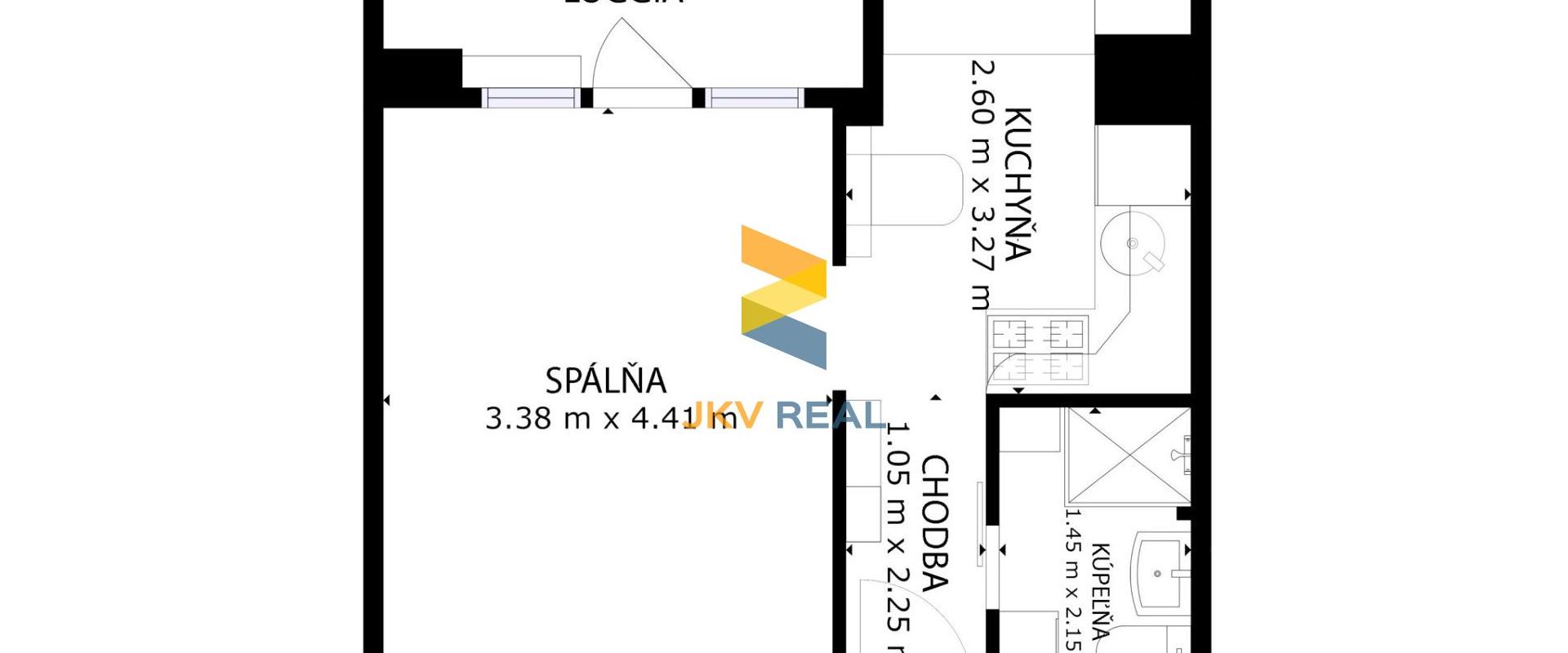 PRENAJATÉ - Prenájom 1-izbový byt s balkónom v Starom Meste na Mlynskej ul.
