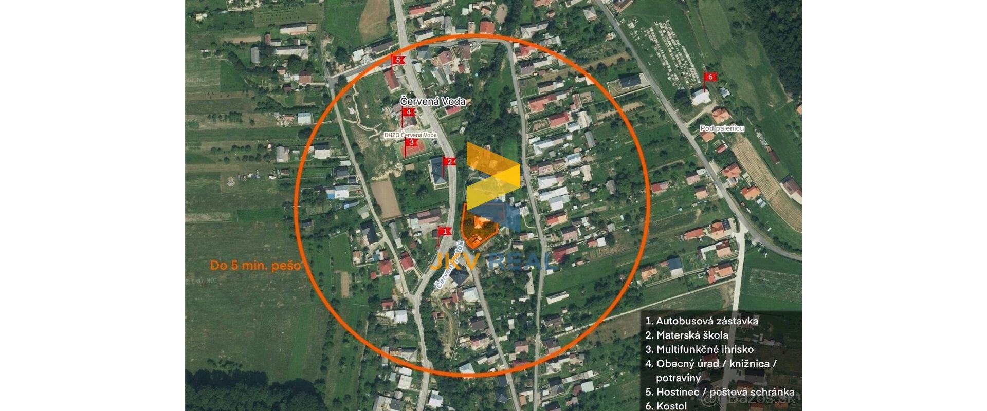 Červená voda, predaj stavebného pozemku