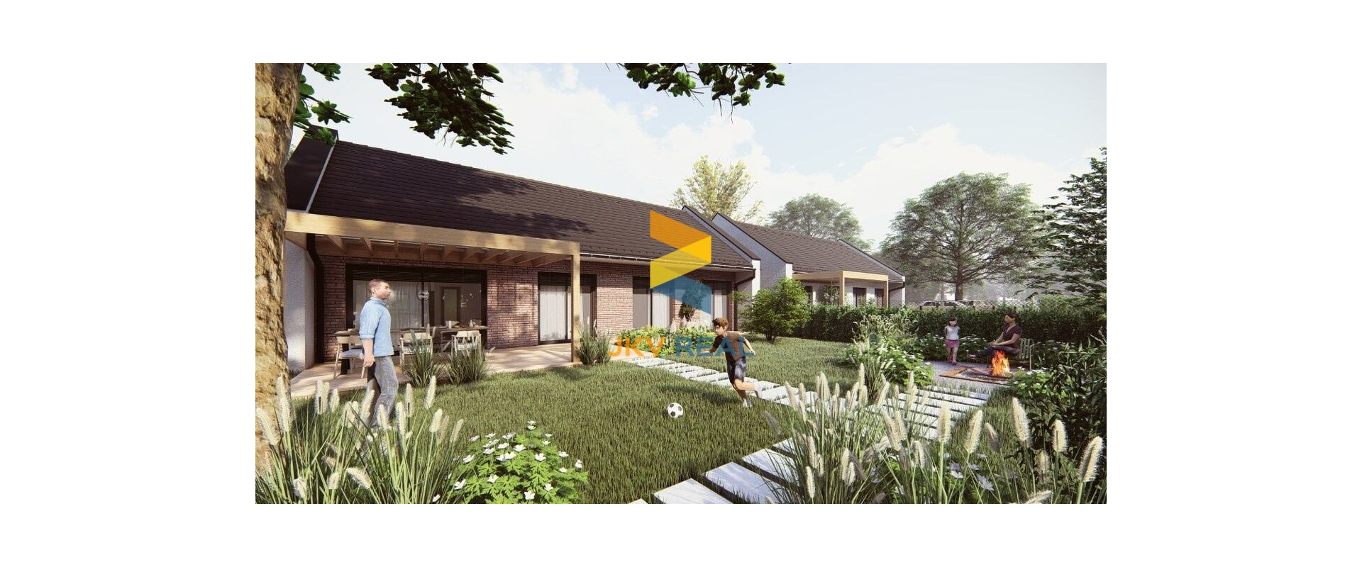 RODINNÝ DOM, vo výstavbe, Rakoľuby