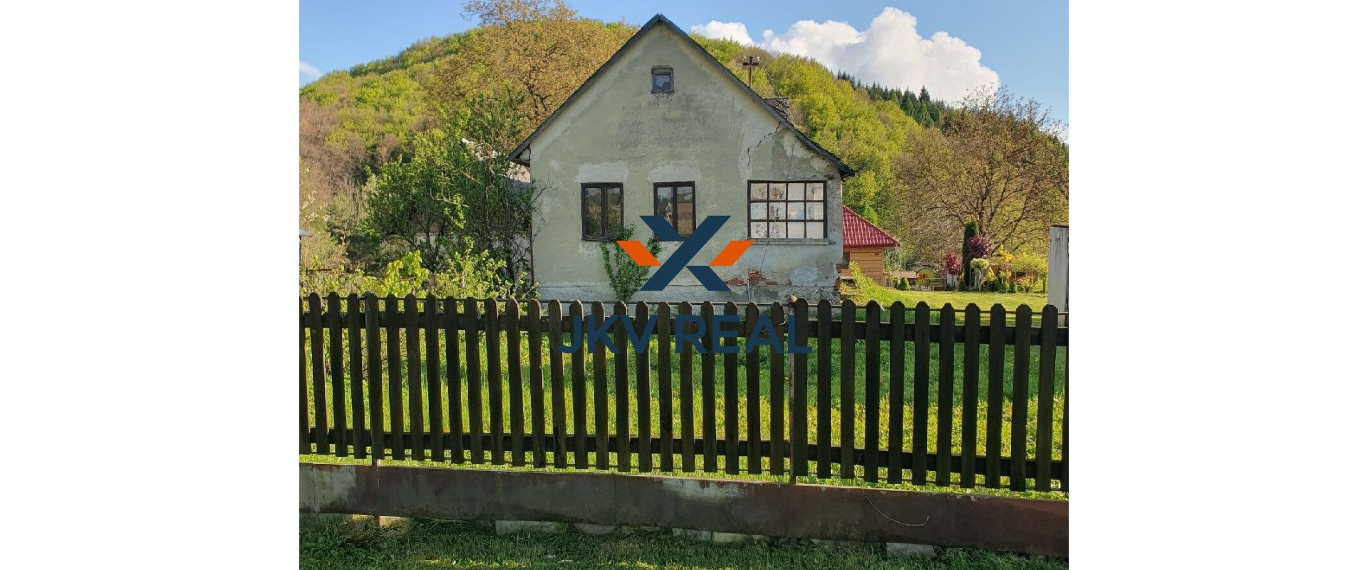 Chalúpka/ vidiecky dom s veľkým pozemkom