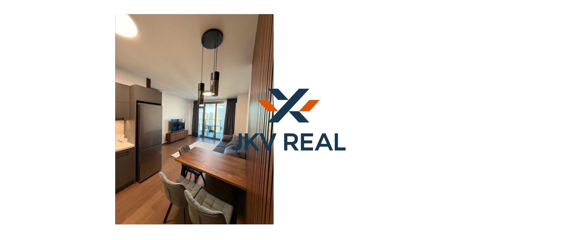 Exkluzívny 2 izbový byt na prenájom v Bratislave v Eurovea Tower na nabreží Dunaja na 25. poschodí s nádherným výhľadom