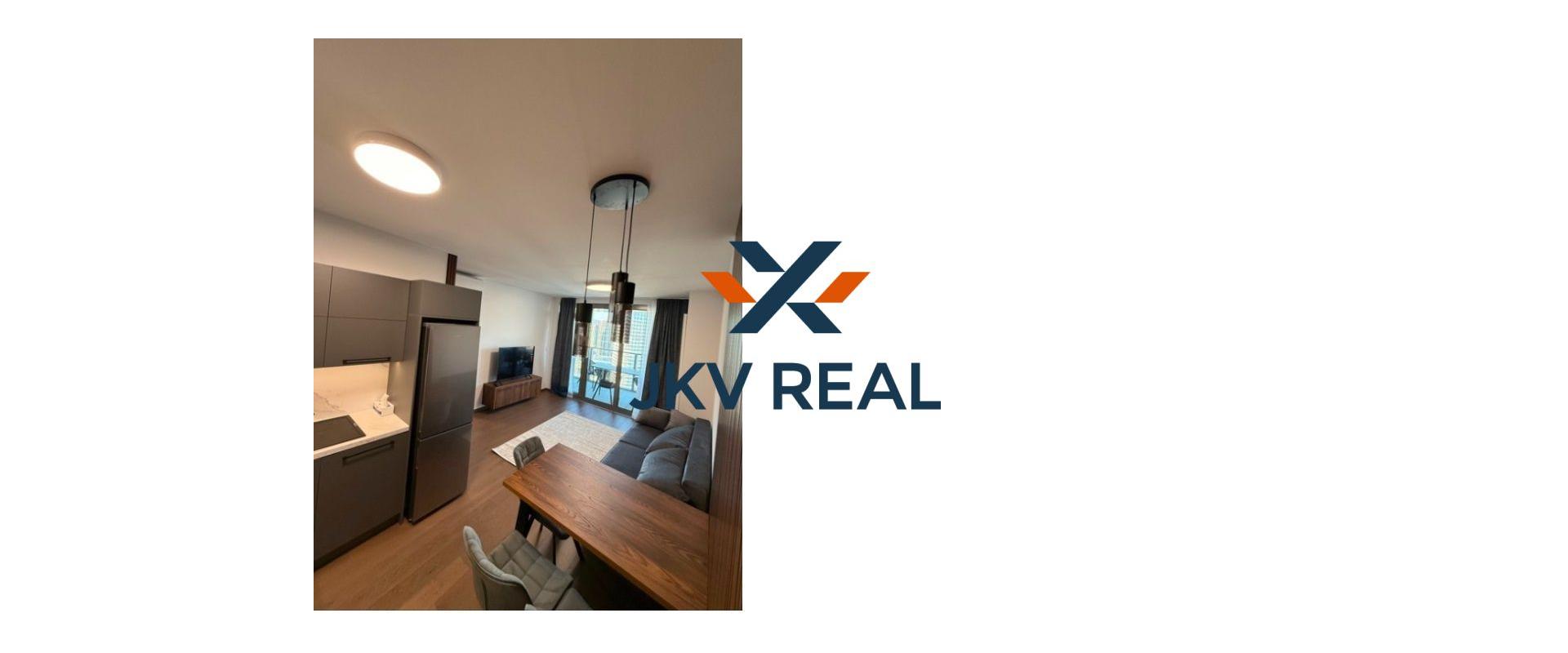 Exkluzívny 2 izbový byt na prenájom v Bratislave v Eurovea Tower na nabreží Dunaja na 25. poschodí s nádherným výhľadom