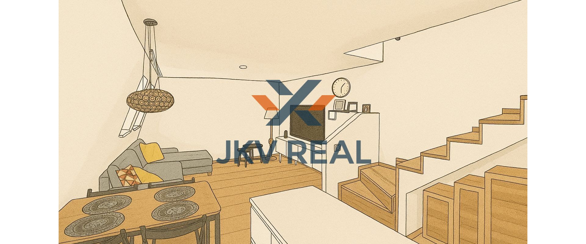 JKV REAL ponúka na predaj kompletne zariadený 2,5-izbový mezonet v centre Bratislavy