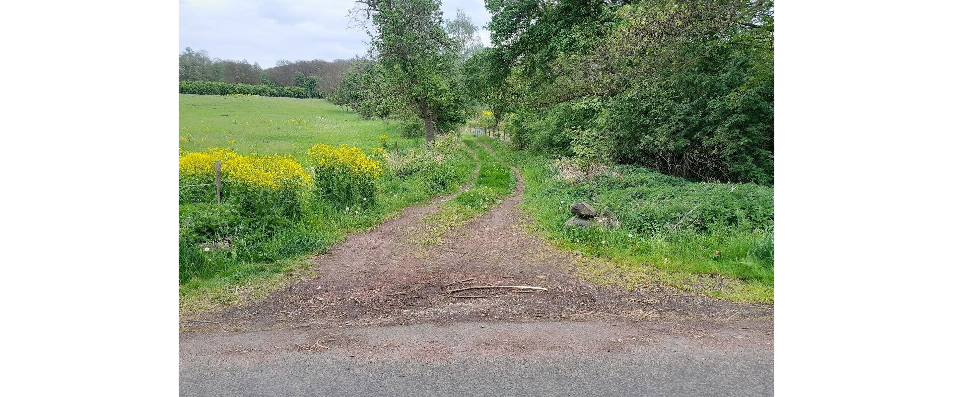 REKREAČNÝ POZEMOK 4000m2 S MOBILNÝM DOMČEKOM  BUKOVEC okr.Myjava