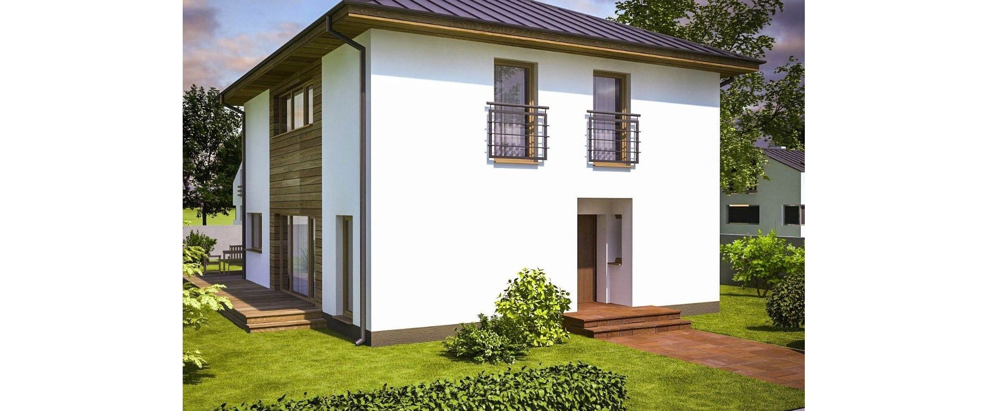 Novostavby rodinných domov v okolí mesta Levice / JKV REAL