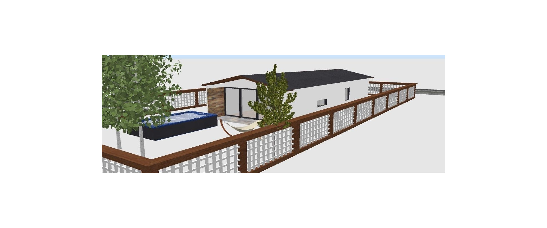 Rodinný dom na predaj : Moderný bungalov – Precízne navrhnutý domov s dôrazom na pohodlie a úsporu energií (3D vizualizácia)