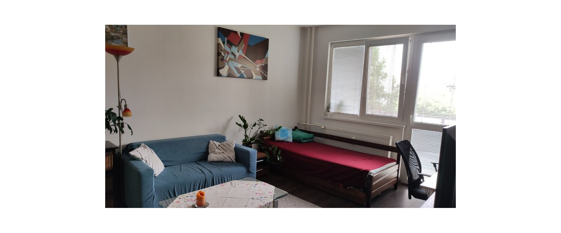 REZERVOVANÉ - Prenájom 2-izboveho bytu na sídlisku Terasa