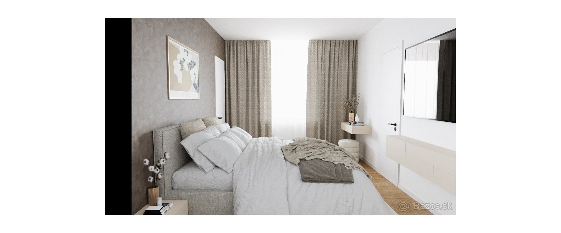 4 Izbový byt,86 m2, lodžia, balkón, ul. Komenského, Košice