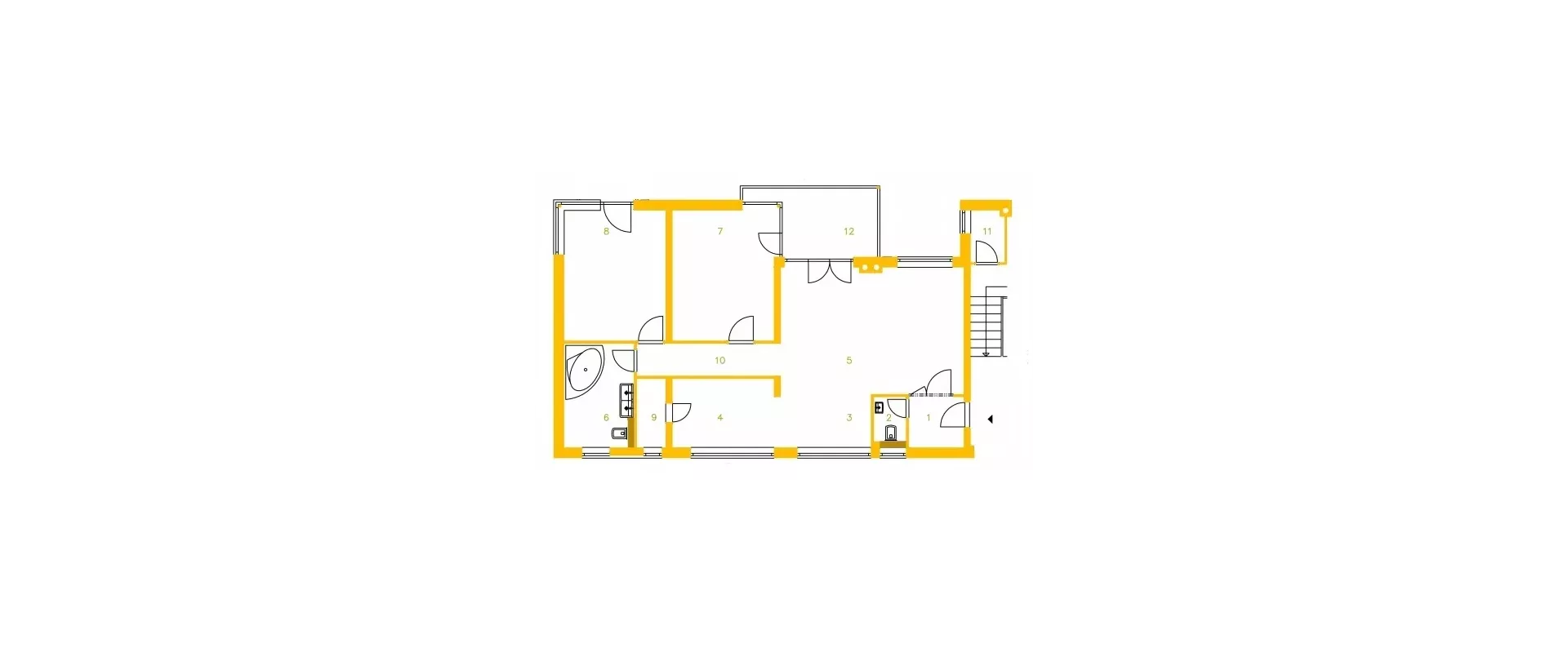 3 Izbový byt na prenájom.