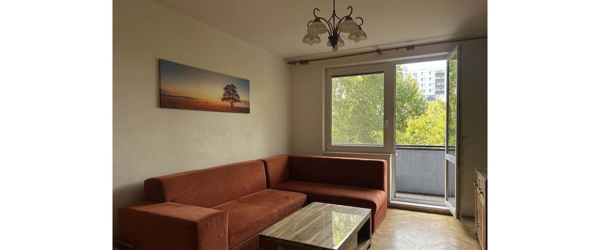 Prenájom zariadeného 3 izbového bytu s balkónom v Nitre na Chrenovej