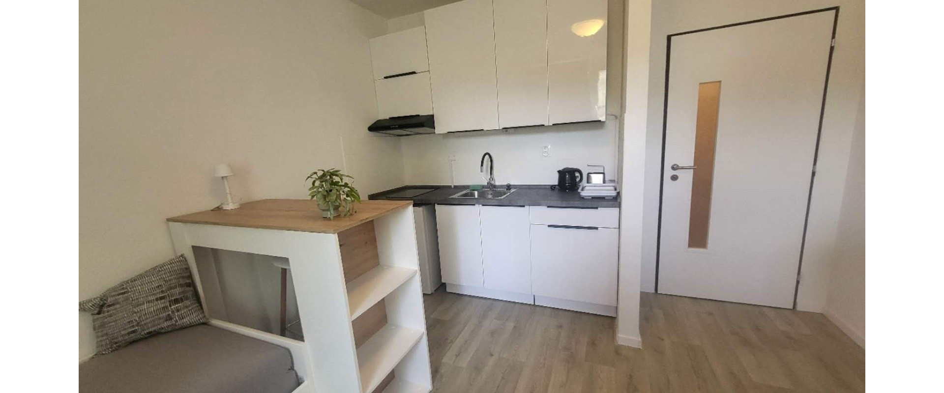 Krásne novo zariadená garsónka na Podbrezovskej ulici v Rači