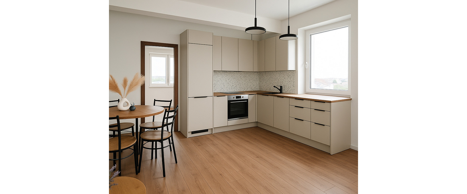 Prenájom moderného 3-izbového bytu s balkónom – Dvorníky