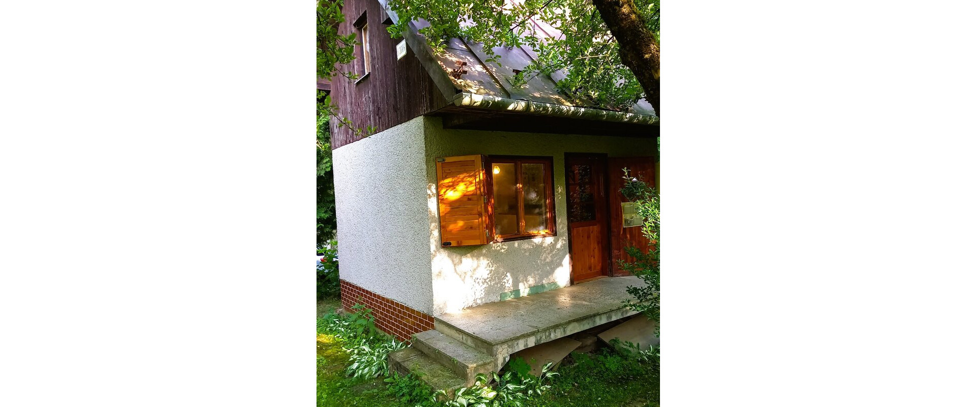 Záhradná murovaná chata, 500m2 pozemok, Čermelské prielohy