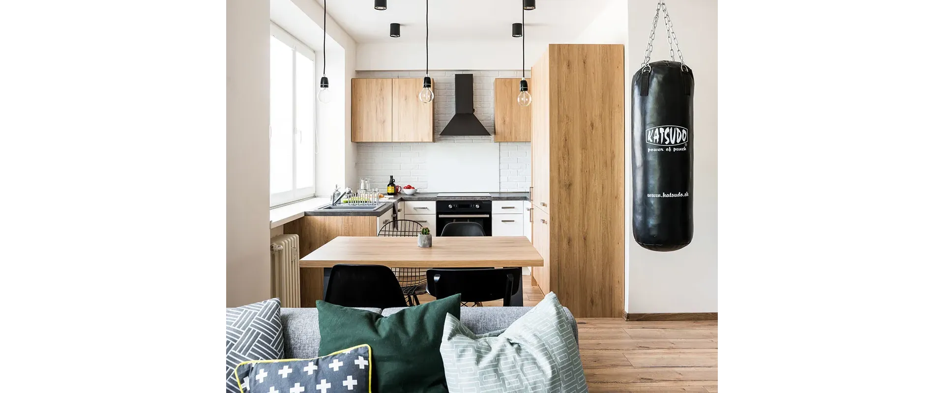 Industriálny 2,5-izbový byt v centre Piešťan