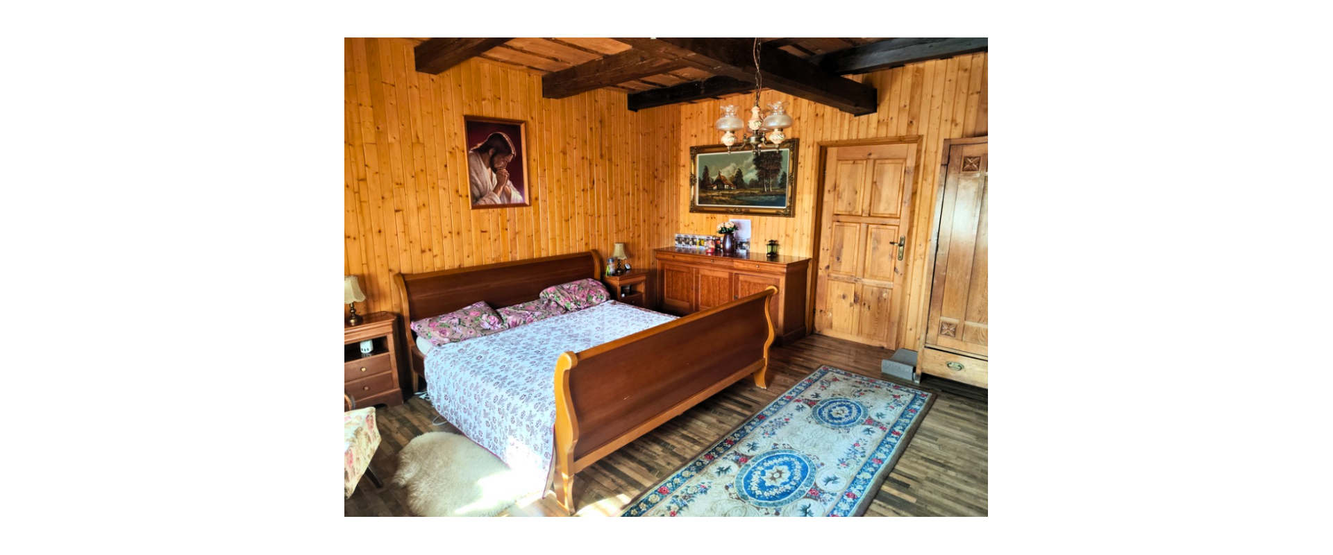 Na predaj drevenica s veľkým pozemkom - 1194 m² a bazénom v obci Miková