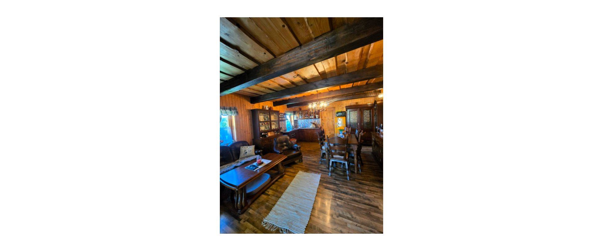 Na predaj drevenica s veľkým pozemkom - 1194 m² a bazénom v obci Miková