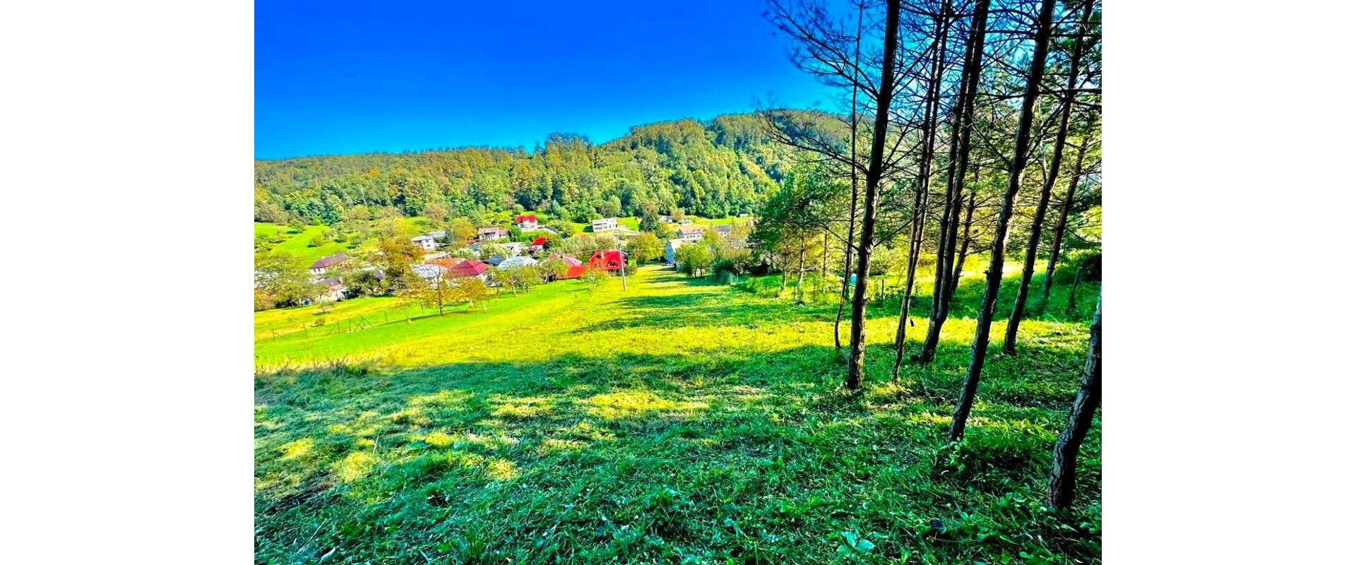 Na predaj stavebný pozemok 2 360 m² v obci Brestov – 3 km od Humenného.