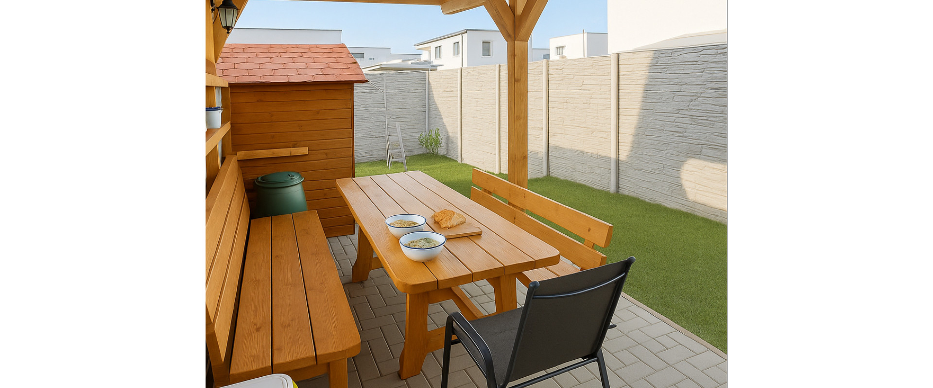 Na predaj 3-izbový byt so záhradkou  v Podunajských Biskupiciach na Perličkovej ulici