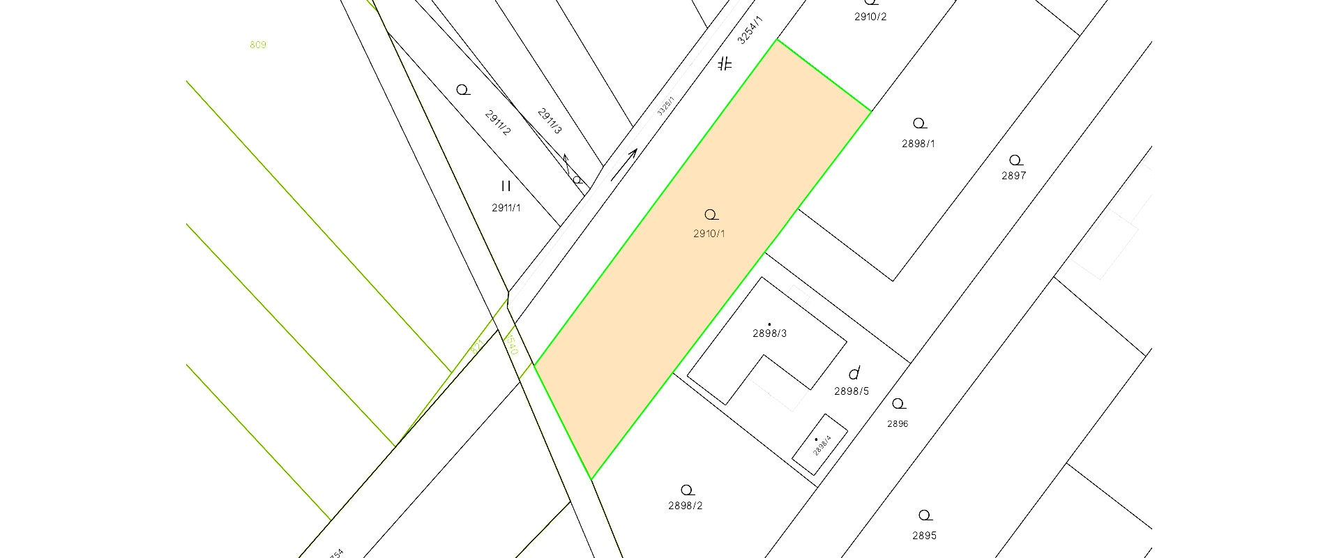 Na predaj slnečný pozemok - 1 000 m² vo Vranove nad Topľou – skvelá lokalita neďaleko obchodného centra