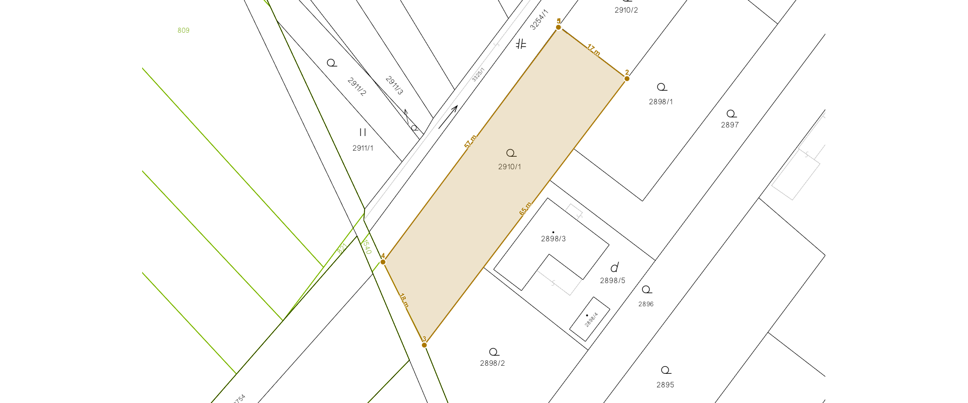Na predaj slnečný pozemok - 1 000 m² vo Vranove nad Topľou – skvelá lokalita neďaleko obchodného centra