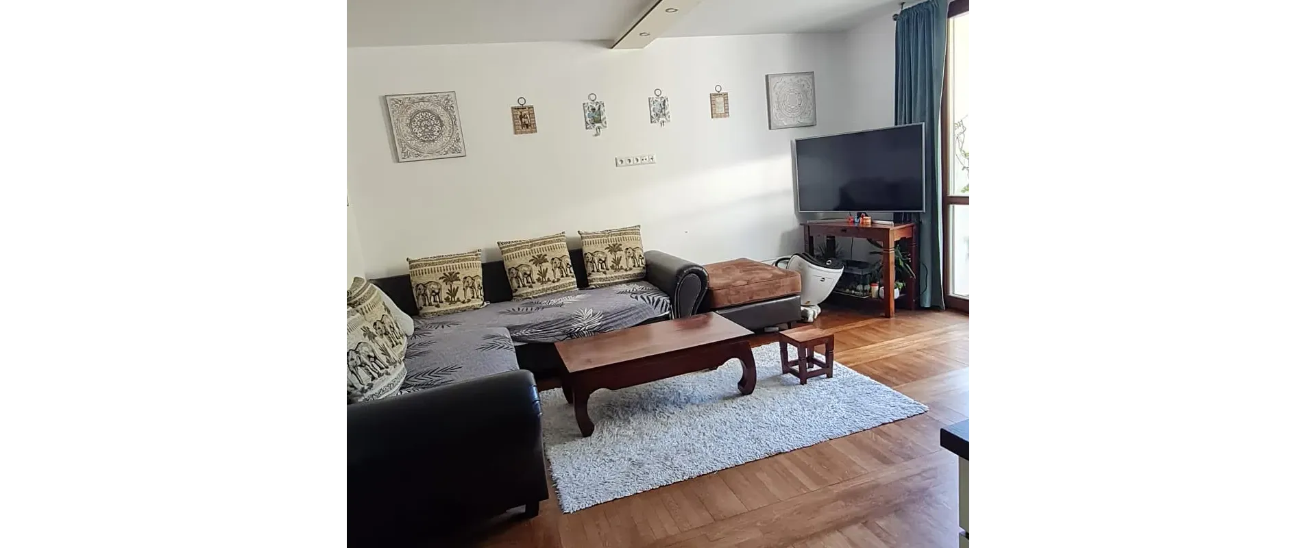 Na prenájom priestranný 3 izb. byt so záhradkou