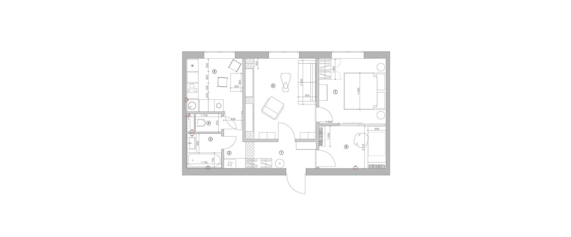 Na predaj kompletne zrekonštruovaný 3-izbový byt v tichej lokalite Nivy – 500 bytov