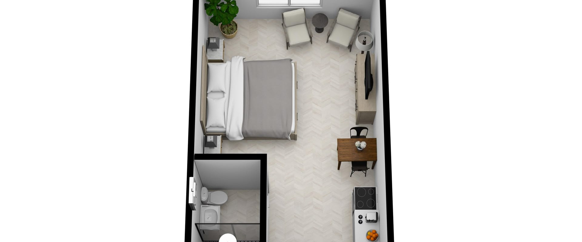 JKVreal – Na predaj 1-izbový byt v tichej časti Ružinova, ideálny na modernú rekonštrukciu