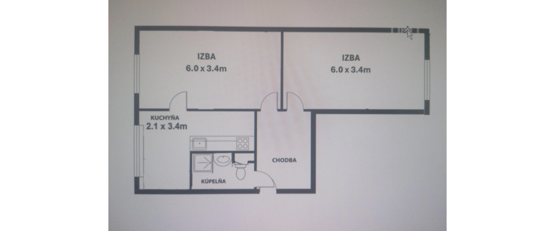 INVESTIČNÁ PRÍLEŽITOSŤ: Ponúkame na predaj priestranný 2-izbový byt - Petržalka - Dvory