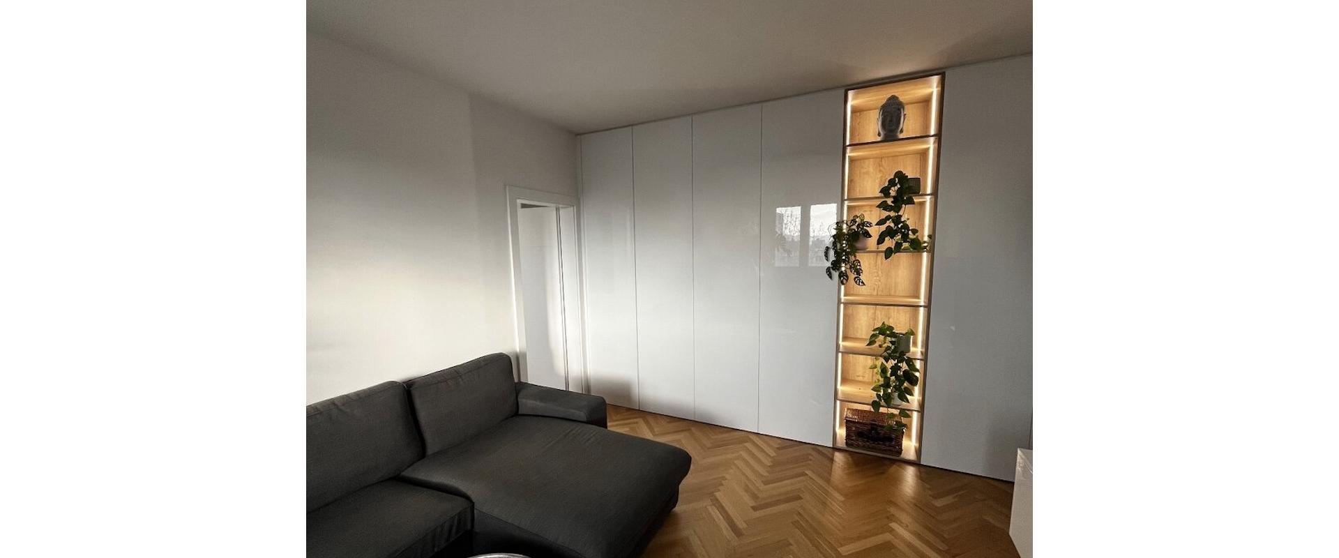 Na prenájom kompletne zariadený 3-izbový byt s lodžiou a balkónom v m.časti Ružinov