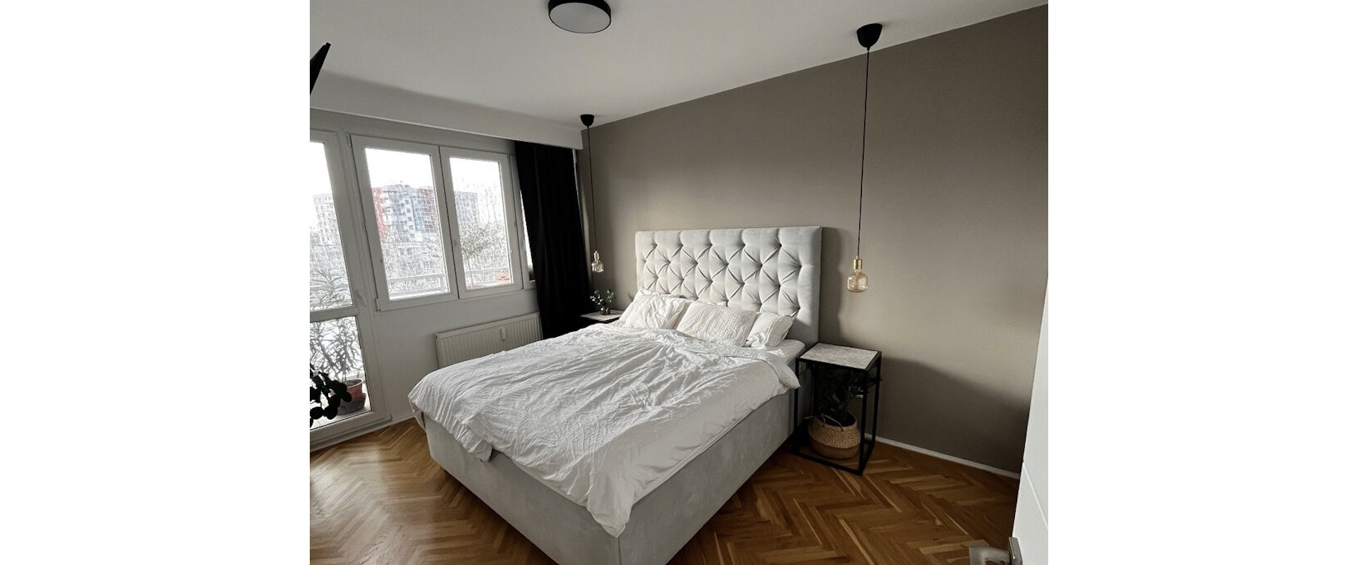 Na prenájom kompletne zariadený 3-izbový byt s lodžiou a balkónom v m.časti Ružinov