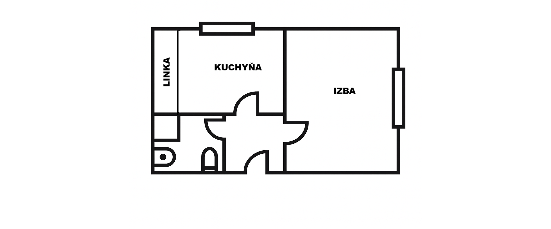 REZERVOVANÝ 1 izbový byt, 17. Novembra Prešov