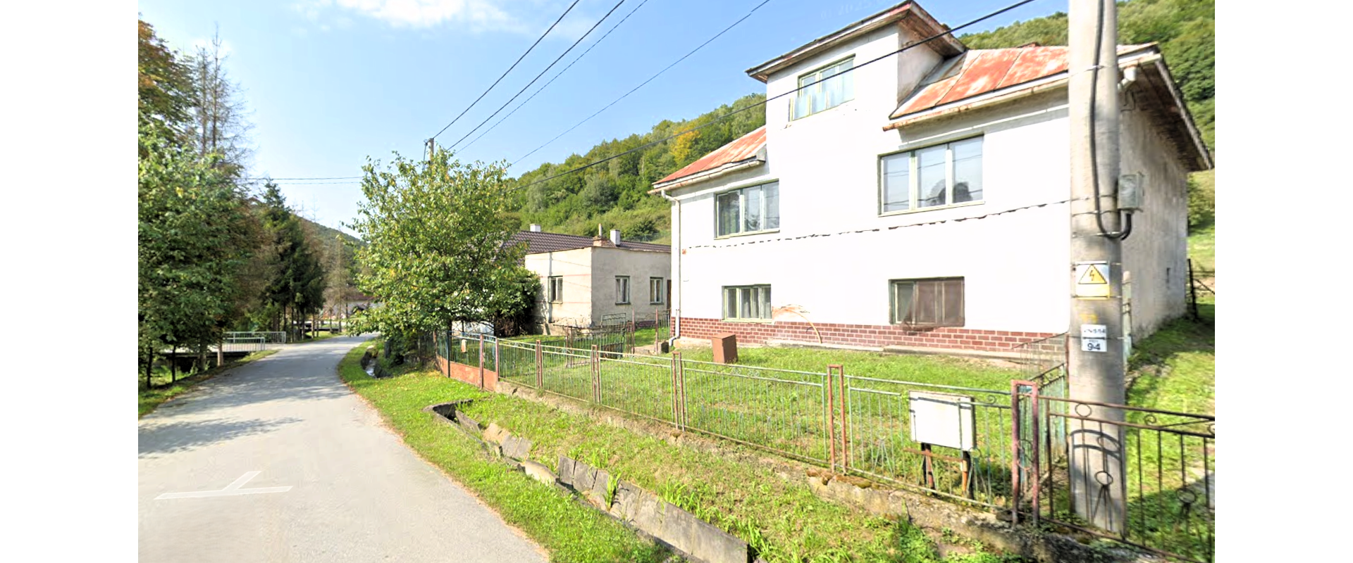 Na predaj rodinný dom s pozemkom – 2358 m² v obci Korunková, okres Stropkov.