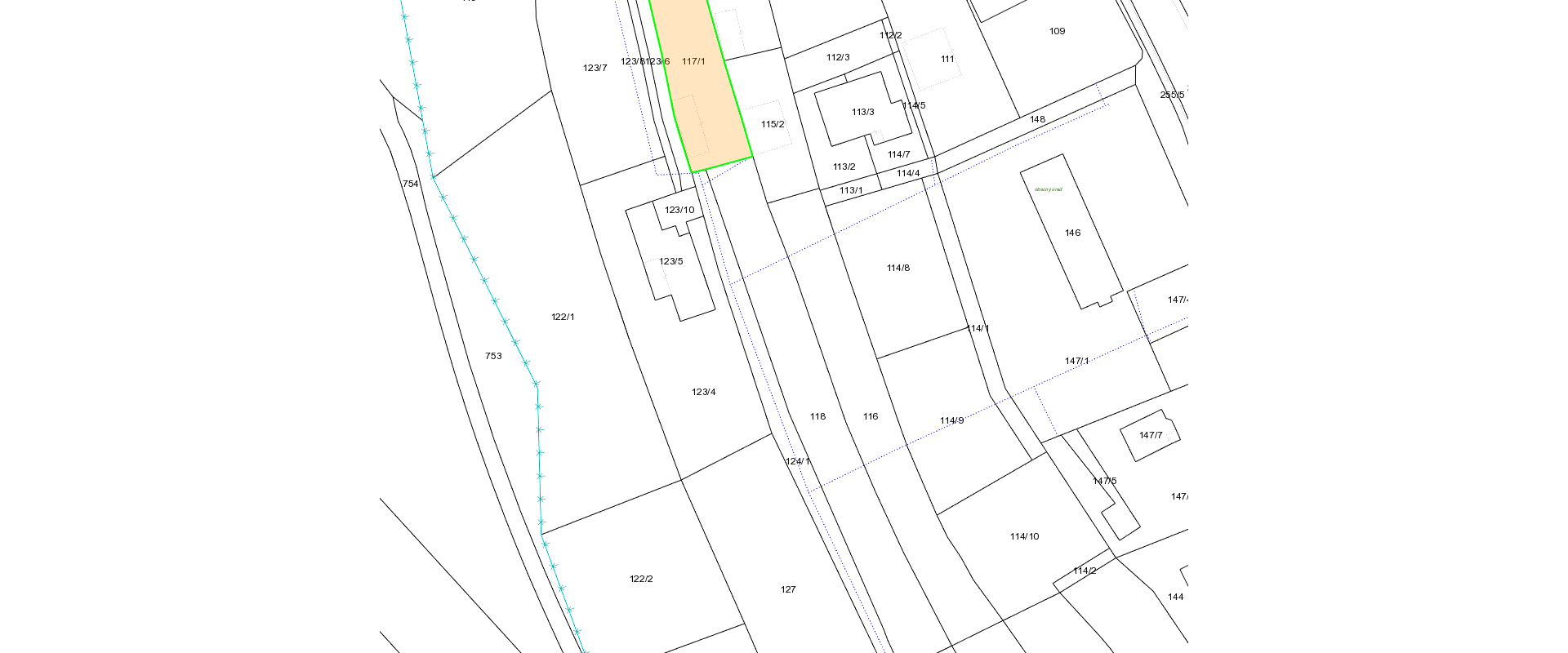 Na predaj stavebný pozemok s výmerou - 2 300 m² v tichej lokalite obce Tisinec.