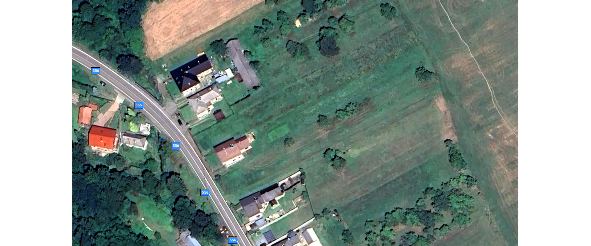 Na predaj pozemok o rozlohe - 3 400 m²  v Kručove