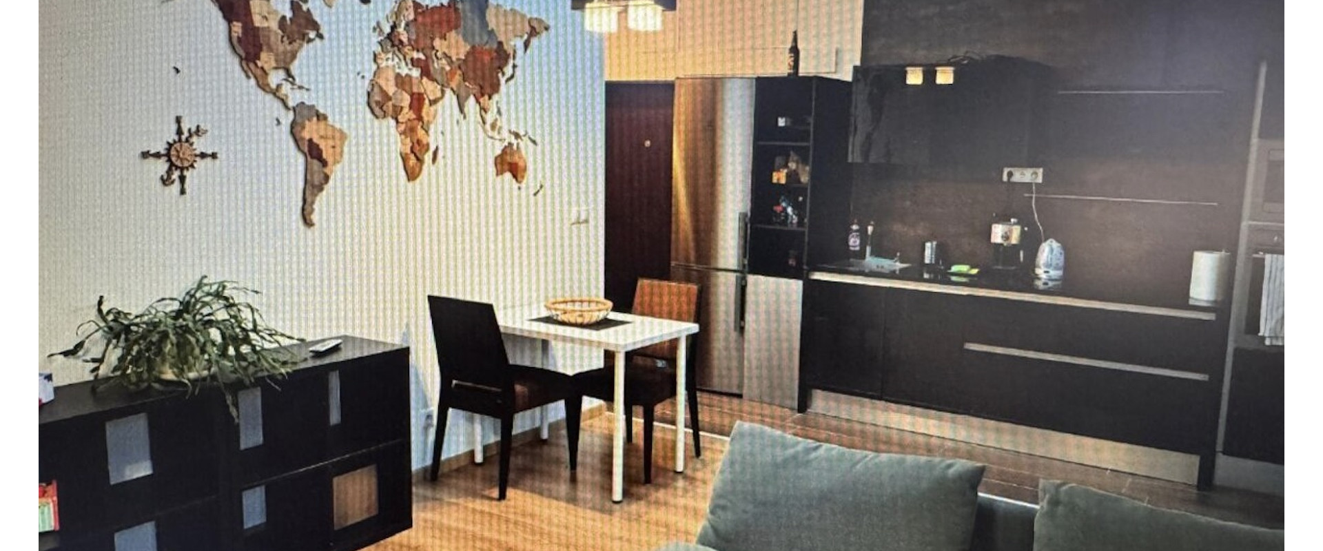 2-izbový byt s krbom a terasou v centre Bratislavy