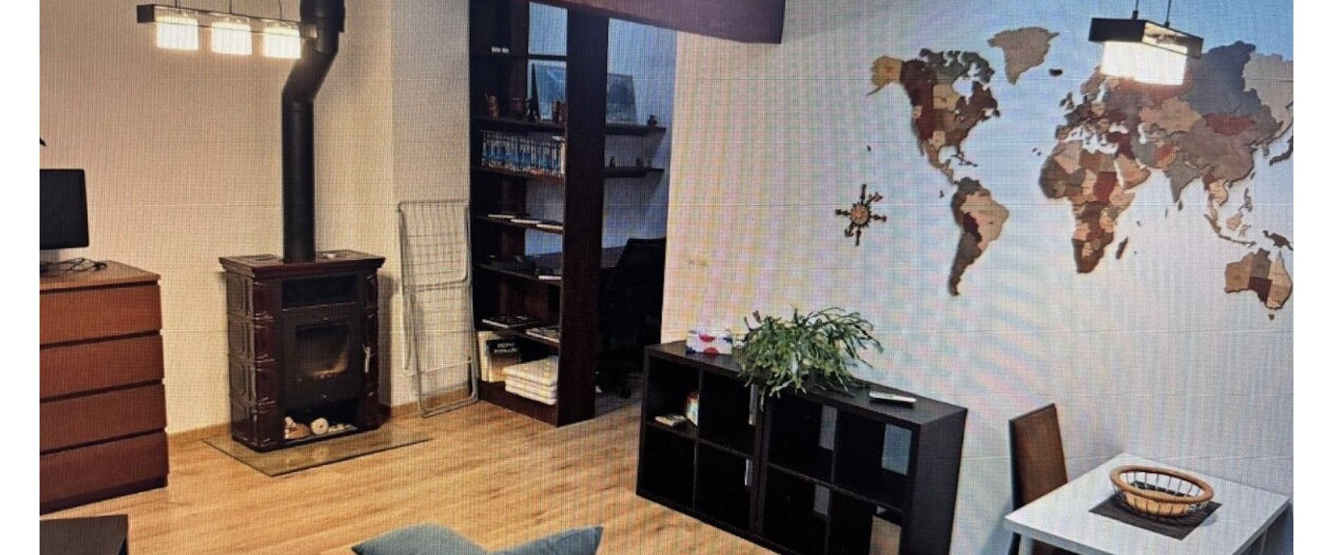 2-izbový byt s krbom a terasou v centre Bratislavy